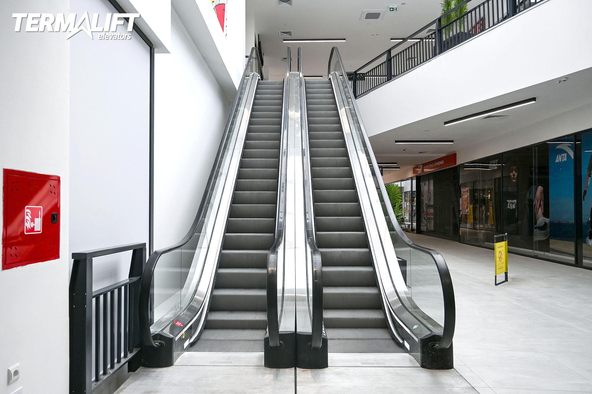 Installation of Escalators and Elevators in a New Mall in Ohrid - Termalift